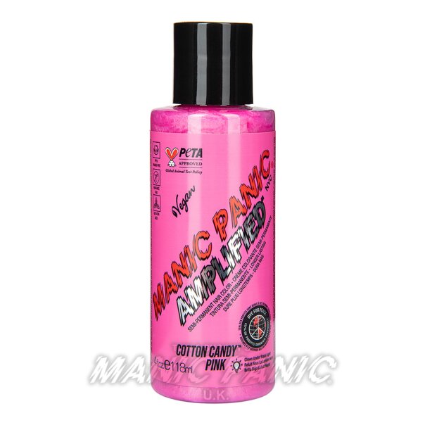 Tinte Capilar Amplified Cotton Candy Pink - Rosa | Manic Panic