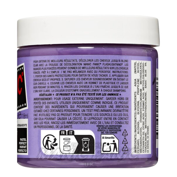 Velvet Violet Creamtones Hair Colour Dye | Manic Panic UK