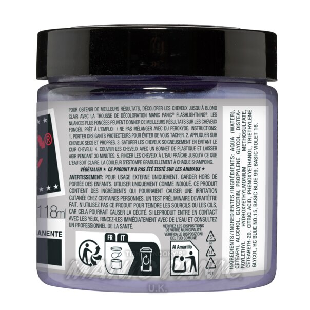 Tinte Capilar High Voltage Virgin Snow - Tóner Blanco | Manic Panic