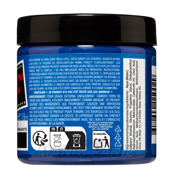 Tintura Capelli High Voltage Classic Atomic Turquoise | Manic Panic IT
