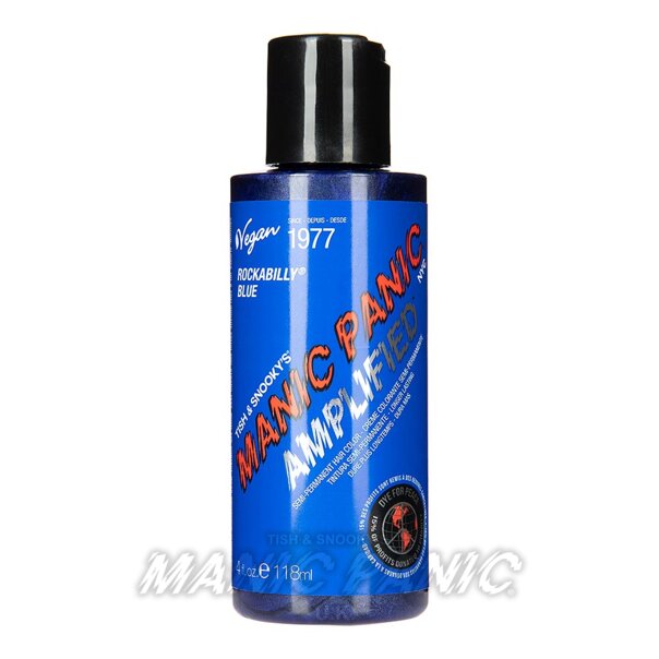 Tinte Capilar Amplified Rockabilly Blue - Azul | Manic Panic