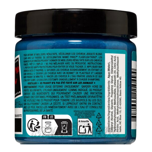 Tinte Capilar High Voltage Classic Siren's Song Turquesa | Manic Panic