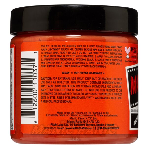 Tintura Capelli High Voltage Classic Electric Tiger Lily | Manic Panic