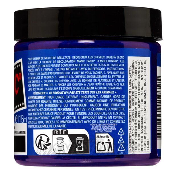 Tinte Capilar High Voltage Classic Lie Locks - Violeta | Manic Panic