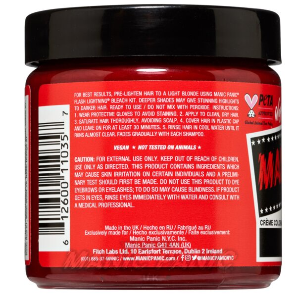 Tintura Capelli High Voltage Classic Rock 'N' Roll | Manic Panic IT