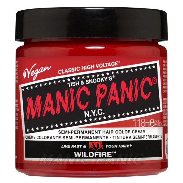 Wildfire High Voltage Classic Hair Dye | Manic Panic UK