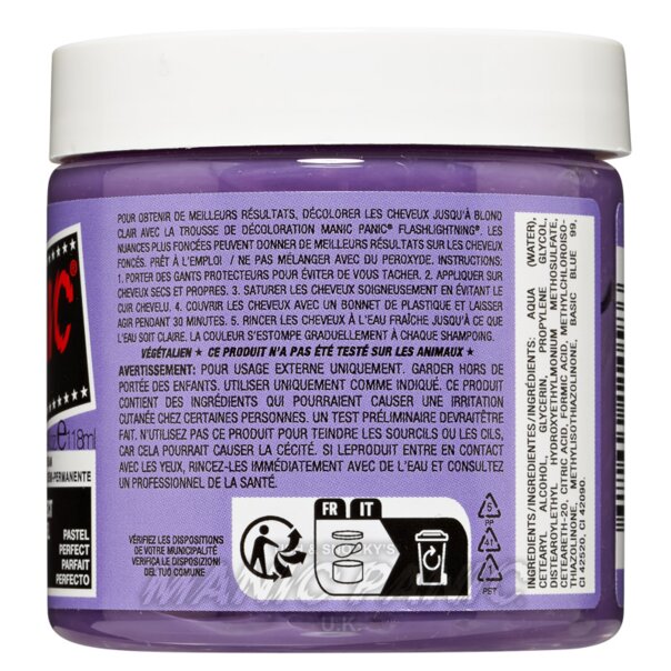 Velvet Violet Creamtones Hair Colour Dye | Manic Panic UK