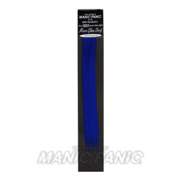 Shocking Blue Synthetische Glam Strips Haarsträhne | Manic Panic DE
