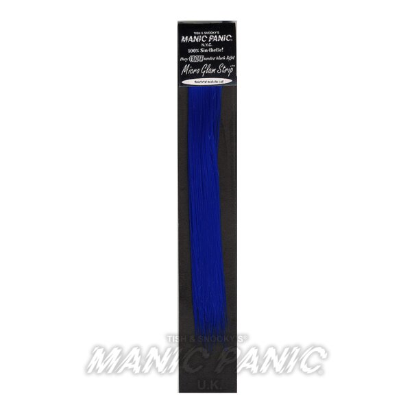 Manic Panic Micro Synthetic Glam Strips® (Shocking™ Blue)