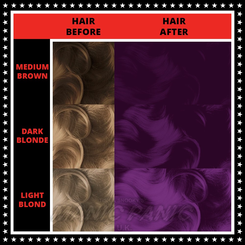 Plum Passion High Voltage Classic Hair Dye Manic Panic UK — free download
