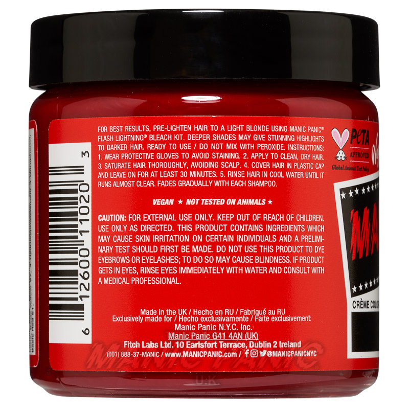 Manic Panic luxury packaging