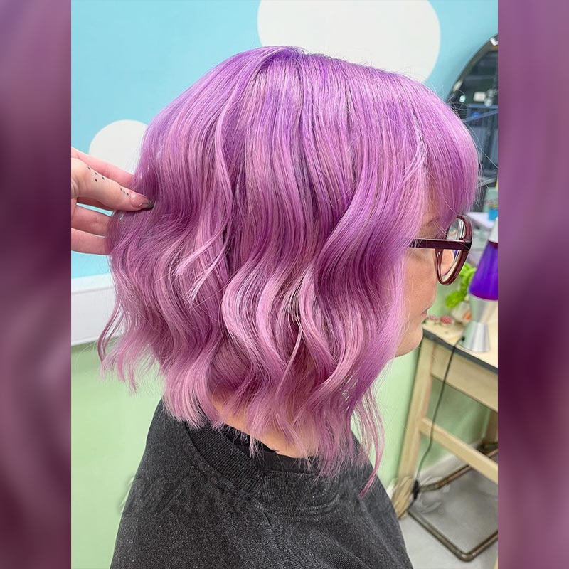 tinte para el cabello lavanda pánico maníaco